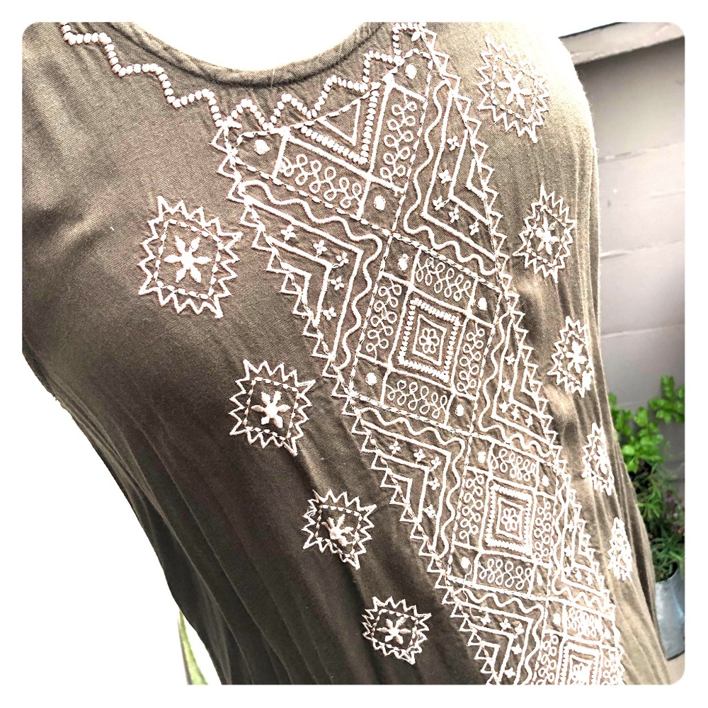 Embroidered dress